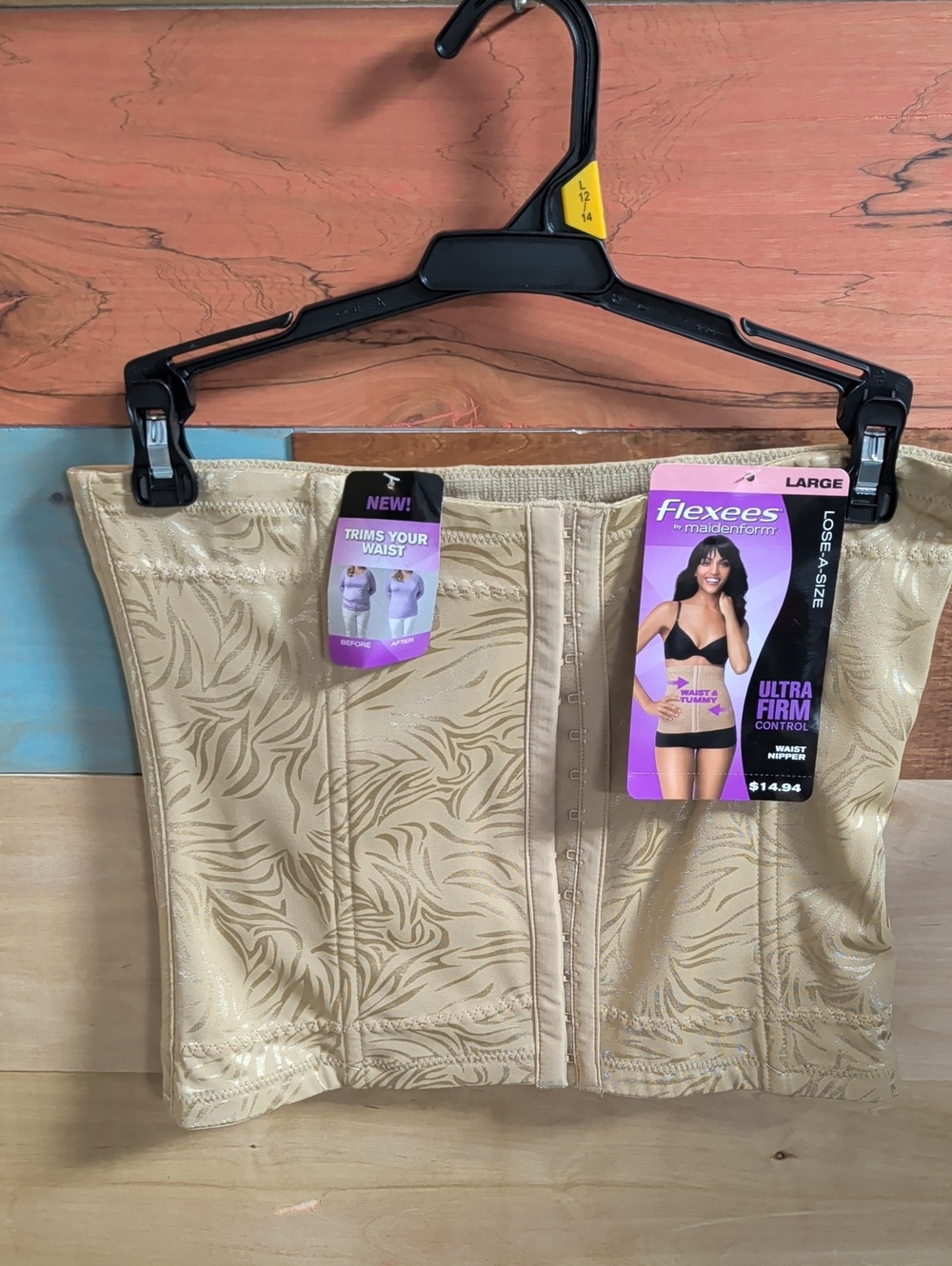 Maidenform Flexees Ultra Firm Control Waist Nipper - Beige